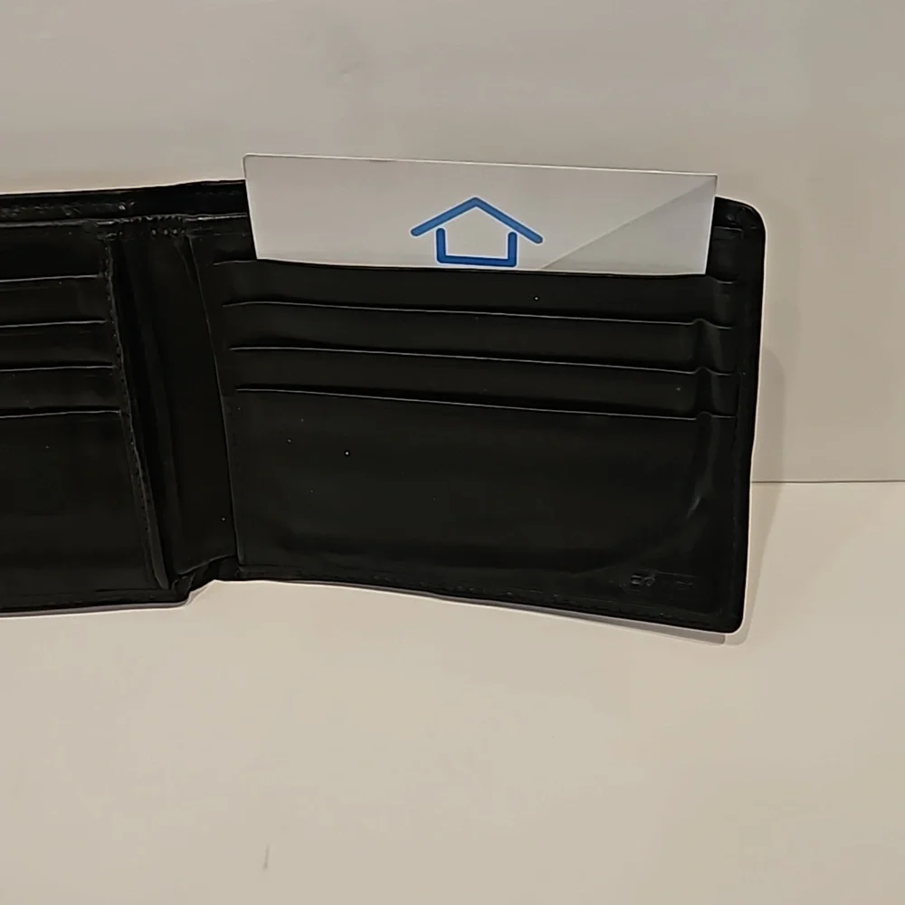 Coach Wallet Leather Bi Fold Classic Traditional Black - Picture 5 of 11